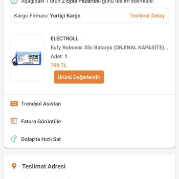 Electroll Robot Süpürge Batarya Sorunu Ve Müşteri Hizmetleri İlgisizliği