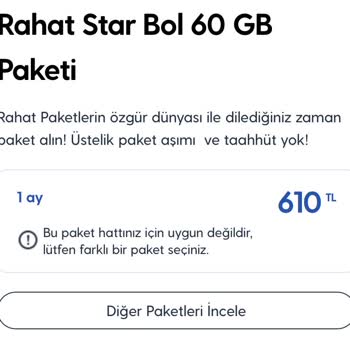 Turkcell'in Yüksek Fiyatlı Ve Yetersiz İnternet Paketleri