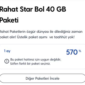 Turkcell'in Yüksek Fiyatlı Ve Yetersiz İnternet Paketleri