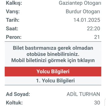 Otobüs Yolculuğunda Beklenmedik Durak: Baladız Kavşağı