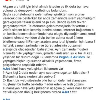 Biletleme Sistemindeki Aksaklıklar Güven Sarsıyor