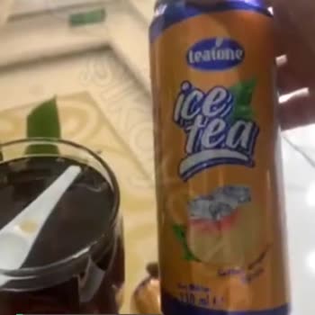 Teatone Markalı ice Tea İçindekiler!