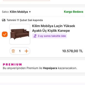 Kanepe Kurulum Ücreti Belirsizliği