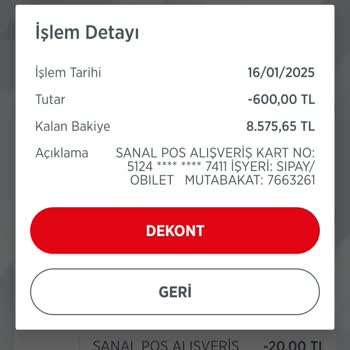 Obilet Üzerinden Alınamayan Bilet Ve Çekilen Para Sorunu