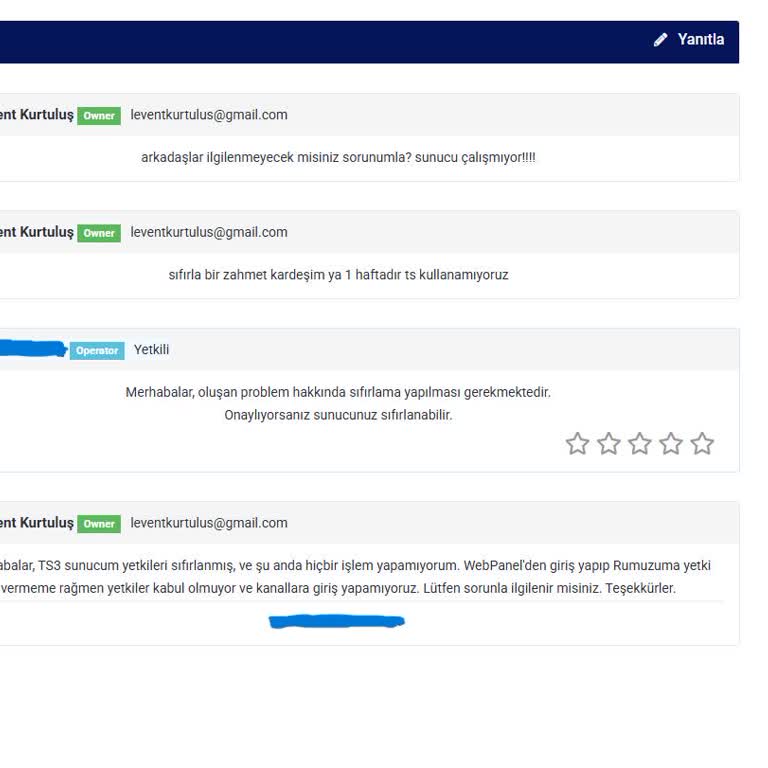 Teamspeak Sunucusu Kullanılamaz Durumda
