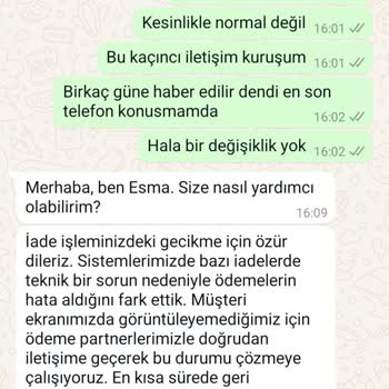 İade Sürecinde Müşteri Mağduriyeti