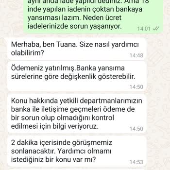 İade Sürecinde Müşteri Mağduriyeti