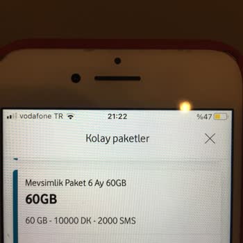 Vodafone Taahhütlü Tarifede Fiyat Şoku