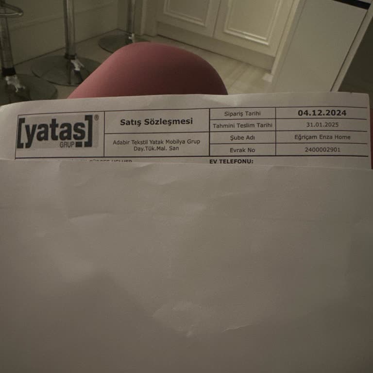 Enza Home Koltuk Teslimatında Sürekli Erteleme Ve İletişim Sorunu