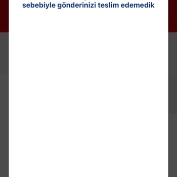 Yanlış Adrese Teslimat Ve İletişimsizlik Sorunu
