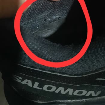 Salomon Shoes Tore Quickly and My Exchange Request Was Denied