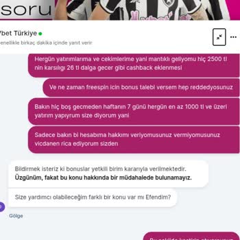 Bonus Talebinde Hayal Kırıklığı