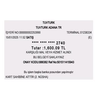 TÜVTÜRK Kredi Kartı İşlem Ücreti Şikayeti