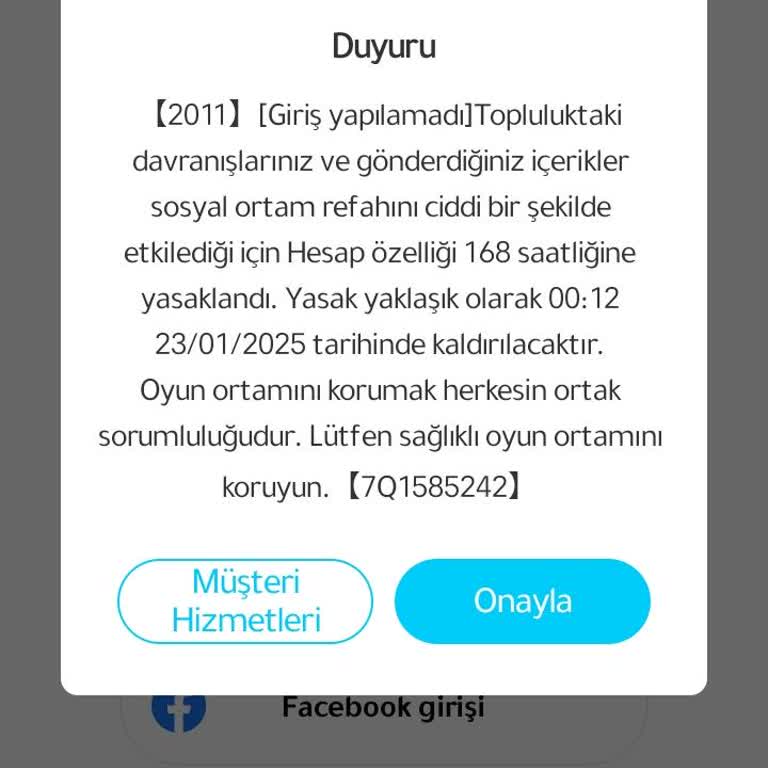 Oyun İçinde Beklenmedik Ceza