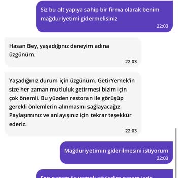 Sipariş İptali Ve Müşteri Hizmetleri Sorunu