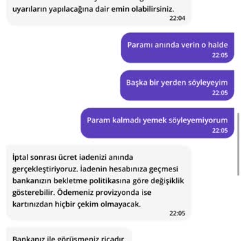 Sipariş İptali Ve Müşteri Hizmetleri Sorunu