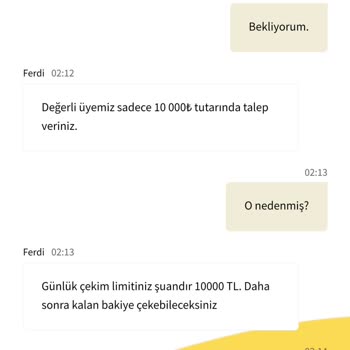 Çekim İşlemlerinde Sorun Yaşadım