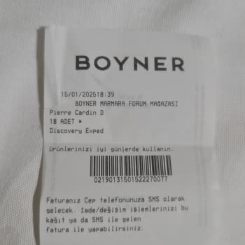 Boyner'de Bilgim Dışında Kullanılan Puanlar Ve Yanıltıcı Bilgilendirme