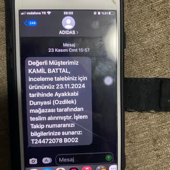 Adidas Ayakkabı İnceleme Sorunu