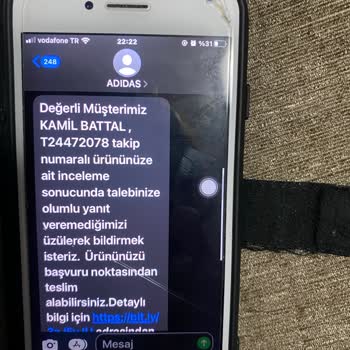 Adidas Ayakkabı İnceleme Sorunu