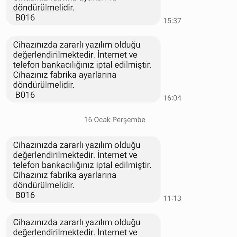 Halkbank Mobil Bankacılık Erişim Sorunu Ve Zararlı Yazılım Uyarısı