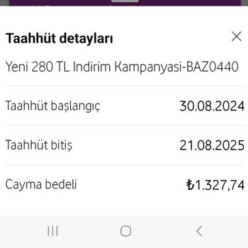 Vodafone'dan Haksız Cayma Bedeli Şoku