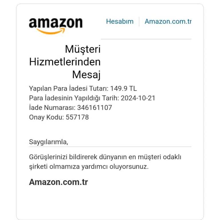 Yanlış Hesaba Para İadesi Ve Ürün Teslimat Sorunu