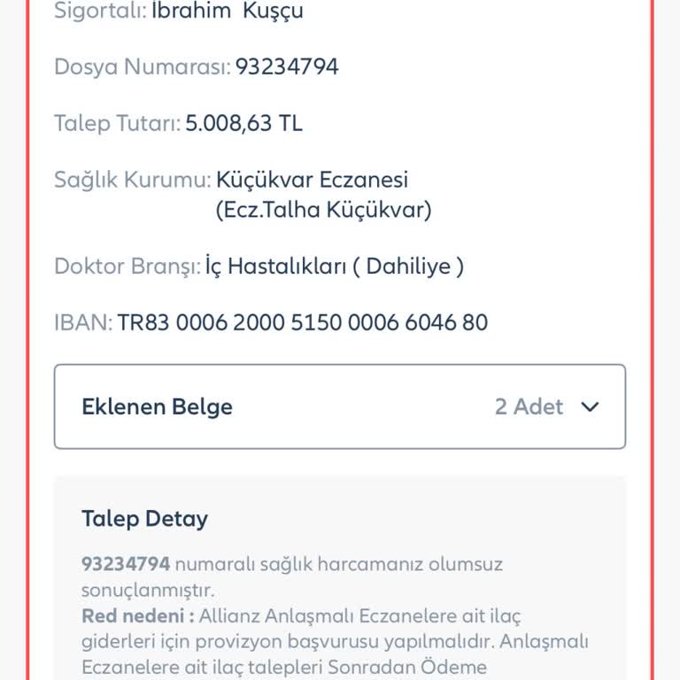 Allianz Sigorta'nın Tazminat Sürecindeki Zorluklar