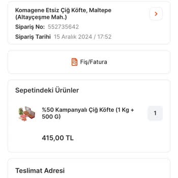 Çocuklarımın Çiğköfte Bekleyişi: İki Sipariş İptali Ve Hayal Kırıklığı