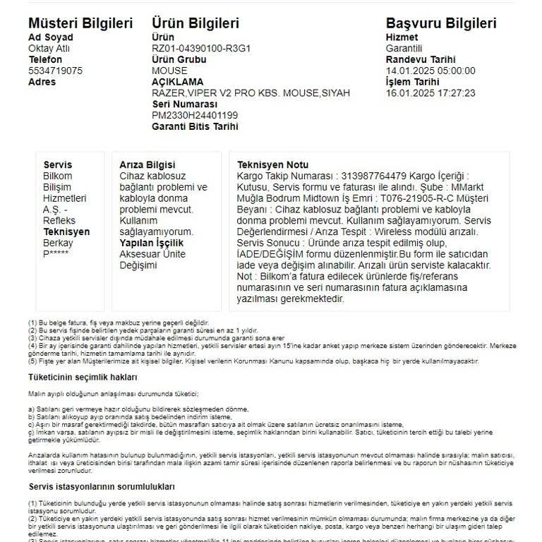 Media Markt'ta Ürün İade Ve Değişim Sorunu