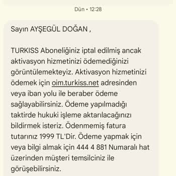 İptal Edilen Abonelikte Devam Eden Fatura Sorunu