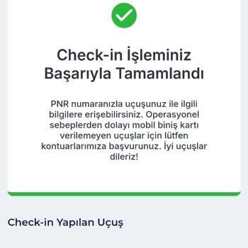 Uçuşta Check-in Engeli Ve İade Sorunu