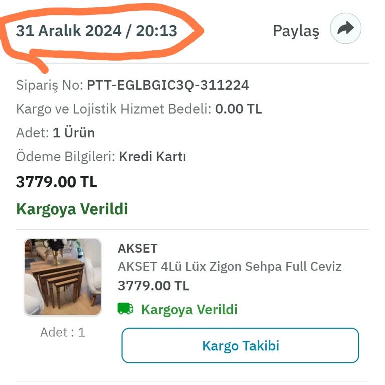 PTT Kargo'nun Sorumsuzluğu Ve Gecikmeleri Can Sıkıyor