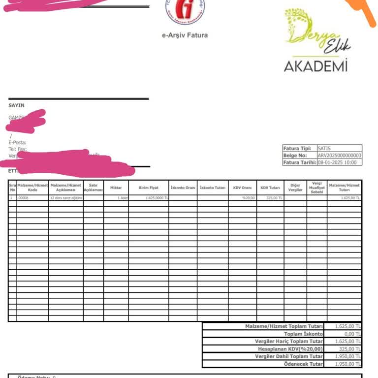 Derya Elik Akademi Memnun Kalmama