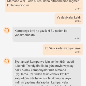Trendyolmilla Kampanyasının Erken Sonlandırılması