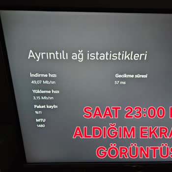 Akşam Saatlerinde Sürekli Paket Kaybı Sorunu