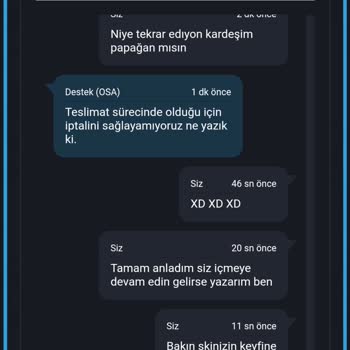 Gece Yarısı Sipariş Kabusu