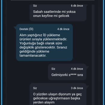 Gece Yarısı Sipariş Kabusu
