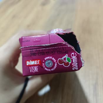 Vişneli Meyve Suyunda Şaşırtıcı Parçacıklar