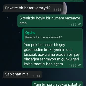 Eksik Ürün Ve İletişim Sorunları