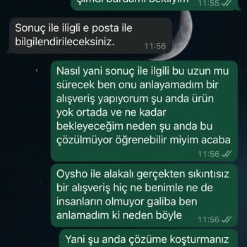Eksik Ürün Ve İletişim Sorunları