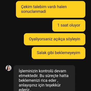 Ödeme Yapılmayan Yatırım Deneyimi