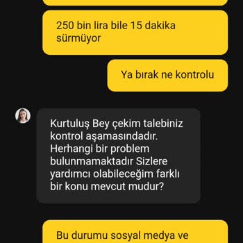 Ödeme Yapılmayan Yatırım Deneyimi