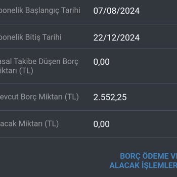 Vodafone Cayma Bedeli Ödemesi Sistemde Görünmüyor