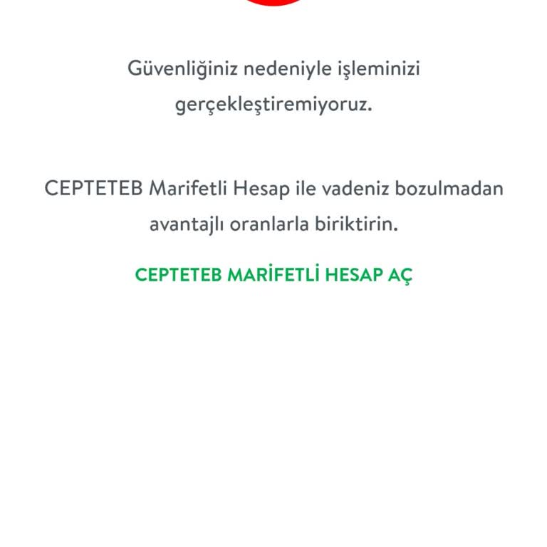 EFT Engeli Ve Yetersiz Müşteri Hizmeti