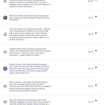 Etik Hacker Kursu: Eksik Videolar Ve İletişim Sorunları