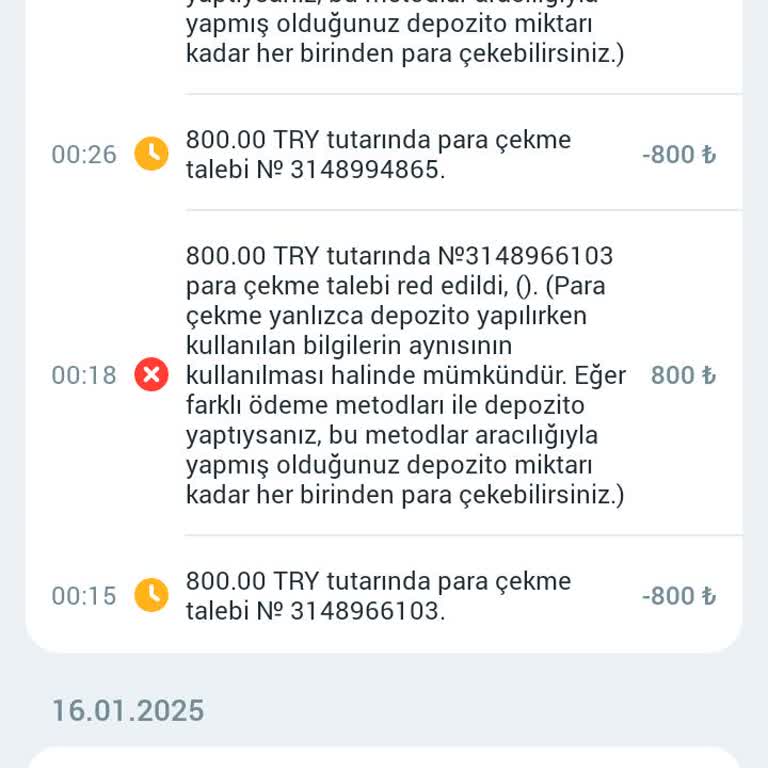 Betwinner'da Ödeme Sorunu Ve Sürekli Oyalama