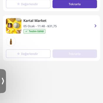 Getir Çarşı'da Çiçek Siparişi Sorunu Ve İade Mağduriyeti