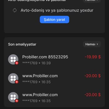 Probiller Benim Kartımdan İzinsiz Para Çekiliyor
