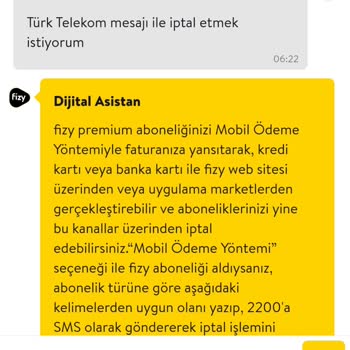 Fizy Üyeliği İptal Sorunu: Müşteri Memnuniyeti Krizi